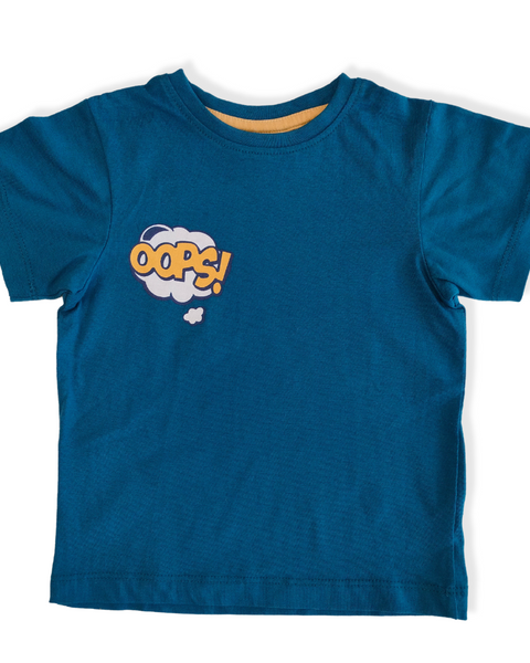 OOPS Blue Kids T-shirt