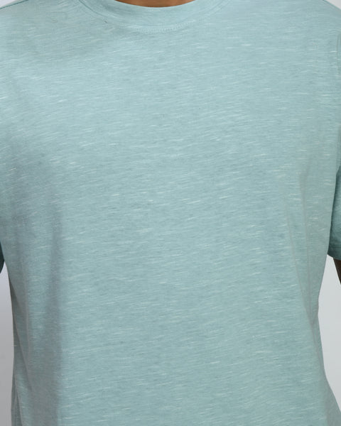 Sea Green Color Oversized T-Shirt For Men's