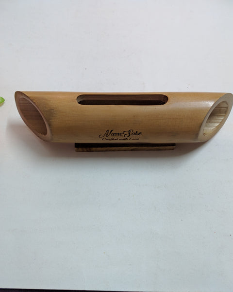 Natural Bamboo mobile  sound amplifier handcrafted by artisans