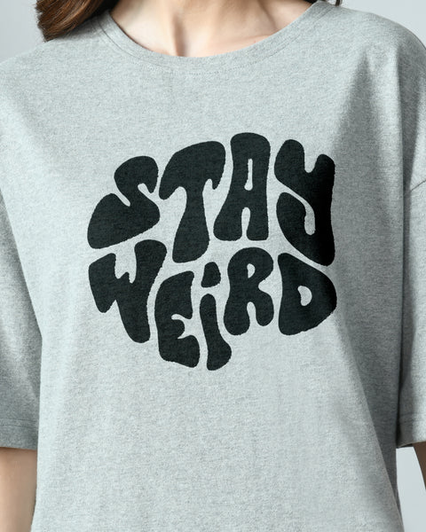 Stay Weird T-shirt Dress