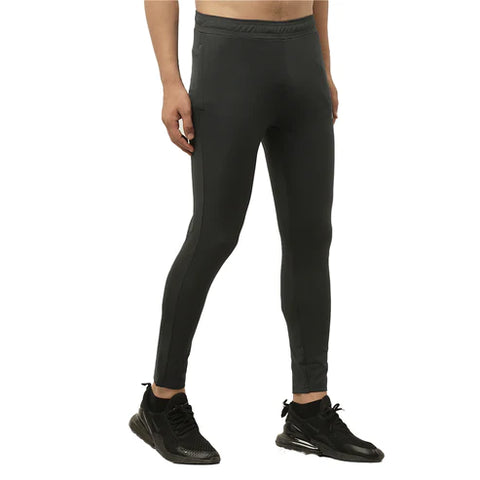 Men's Gym Wear Ankle Fit Track Pants - Grey Color