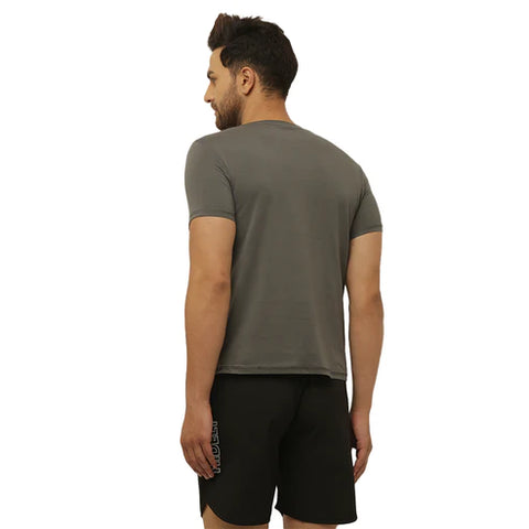 Men's Athletic Fit Gym wear T-Shirt - Color Grey