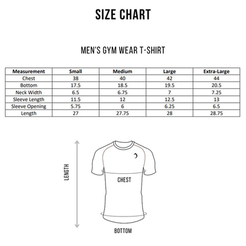 Men's Gym Slim Fit Half Sleeves Printed T-Shirt - Color Thundercloud Grey