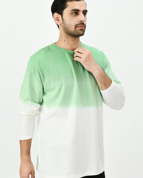 Light Green Ombre Unisex  T-shirt